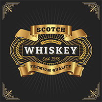 Whisky Foil Label