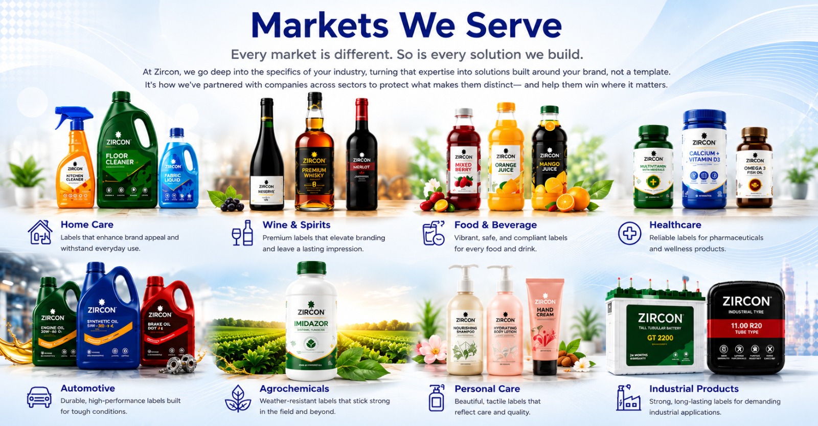 Markets We Serve